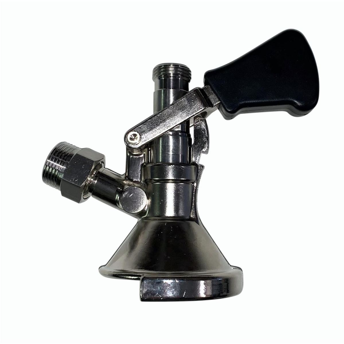 Zapfkopf - Keg Verschluss, Kombi - Fitting, seitlicher Ausgang