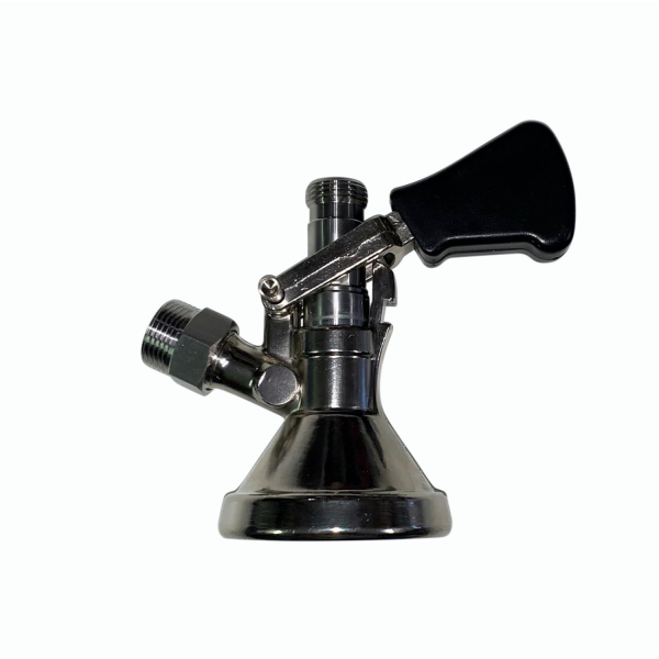 BieTal® KEG Zapfkopf Typ G Anschluss Dreikant G-System Kelleranstich oben