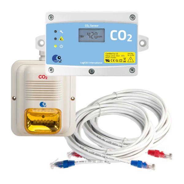 LogiCO2 Erweiterung Gaswarnanlage CO2 Sensorsatz Mk9 für Mk9 4A