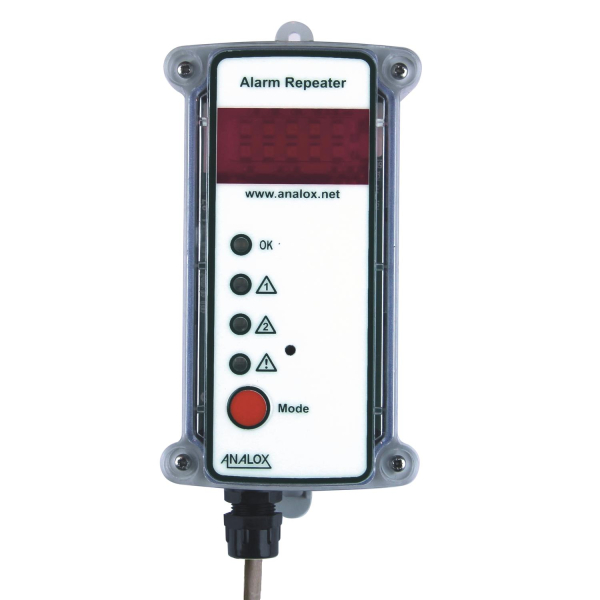 Ersatz LED Fernalarmgeber Fernanzeige für 1 Raum Analox AX50/50M Gaswarngerät