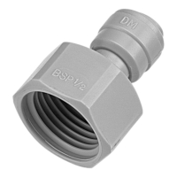 Aufschraubverbinder - grau - Gewinde BSP-P 1/2 Zoll IG...