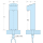 Tafelwasser Schanks&auml;ule blupura BluTower HOT Edelstahl 3-ltg Auslass UVC-Lampe