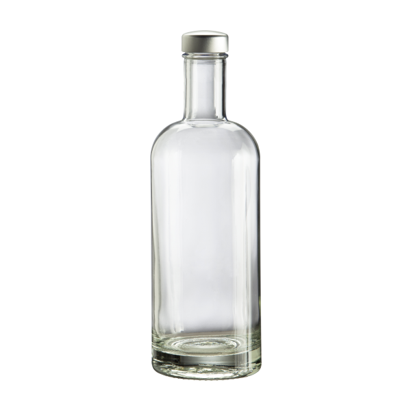 Flasche aus Glas 750ml - Style Bottle - Trinkflasche mit Drehverschluss