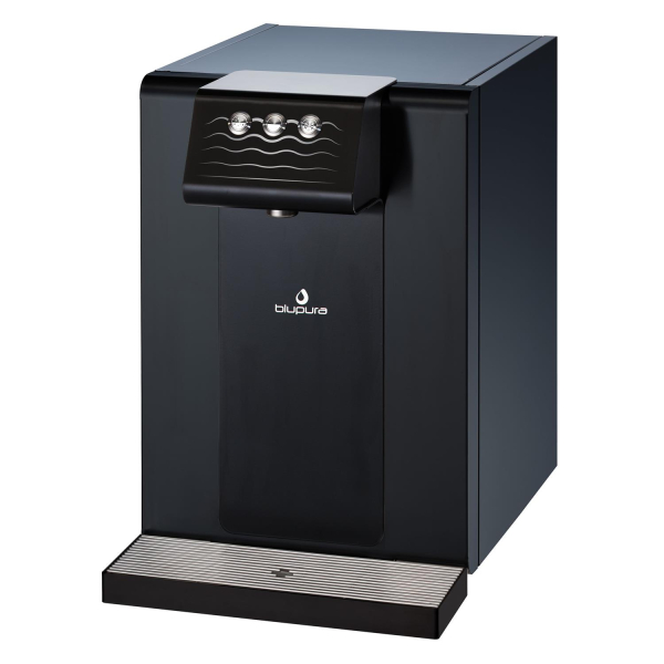 Tafelwassergerät Wasserzapfanlage Sprudelwasser blupura BluSoda Black 45 fizz