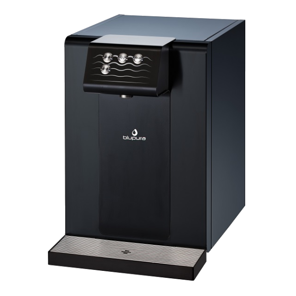 Tafelwassergerät Wasserzapfanlage Sprudelwasser blupura BluSoda Black HOT 30 fizz