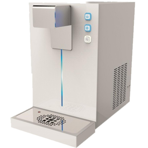 Tafelwassergerät Wasserzapfanlage Sprudelwasser Cosmetal Hi-Class Top 20 White