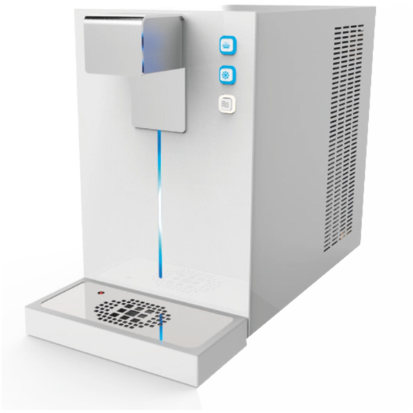 Tafelwassergerät Wasserzapfanlage Sprudelwasser Cosmetal Hi-Class Top 30 White