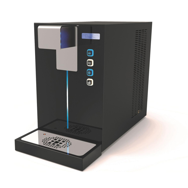 Tafelwassergerät Wasserzapfanlage Sprudelwasser Cosmetal Hi-Class Top 30 Black EC