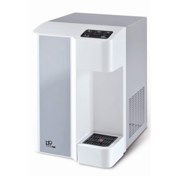 Tafelwassergerät Sprudelwassergerät Heißwassergerät Cosmetal H2omy TOP 15 IB White