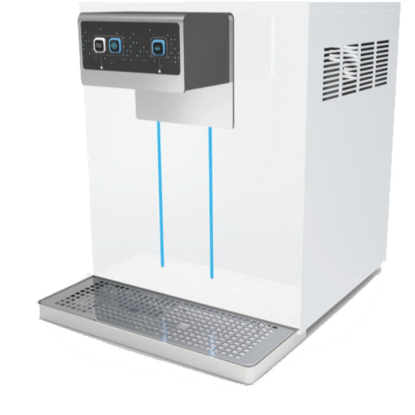 Tafelwassergerät Sprudelwassergerät - Cosmetal Hi-Class Top 65 White