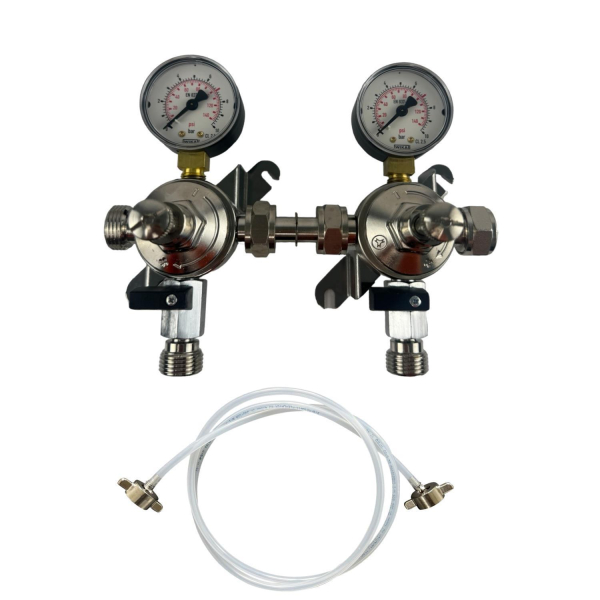 Zwischendruckregler Batterie 2-leitig 3 bar ohne Sicherheitsventil