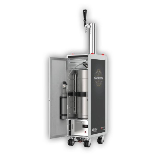 Flexi Draft AirBar mobile Theke ohne Branding Micro Matic Einweg Bierleitung