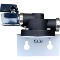 BieTal Filterkopf BT2 2x 3/8 Zoll mit Absteller f&uuml;r...