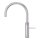 Quooker Wasserhahn Fusion Round Voll Edelstahl & PRO3 & CUBE Sprudelwasser