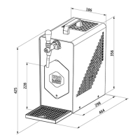 BieTal® Bierzapfanlage Bierkühler Zapfanlage 30 Liter/h - SET - Typ A - 2 Kg CO2