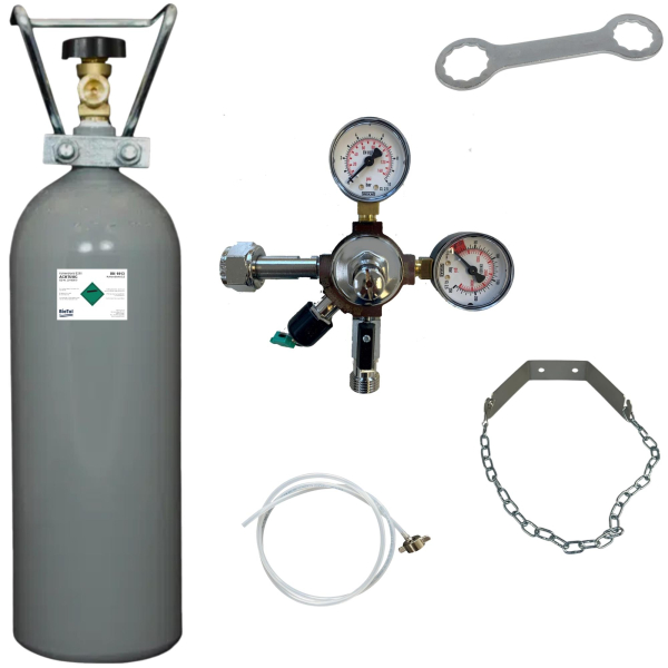 Zubehörset zur Umrüstung von Quooker Cube auf große 2Kg CO2-Flasche Umbauset