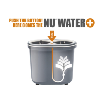 Spülboy NU water+ portable Gläserdruckspüler inkl. 1x Spültabletten & Bürstenrein