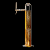 Taptube Schanksäule aus Glas