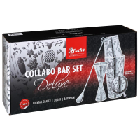 COLLABO Bar Set Deluxe schwere Ausführung, tief graviert