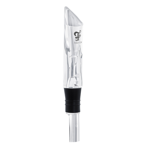 Weinausgießer mit Belüfter Crystal Areator extra lang - tropffrei