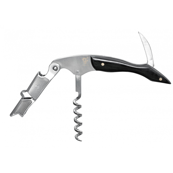 Kellnerbesteck - Petit Noir - Kellner Messer schwarz mit Ebenholzgriff