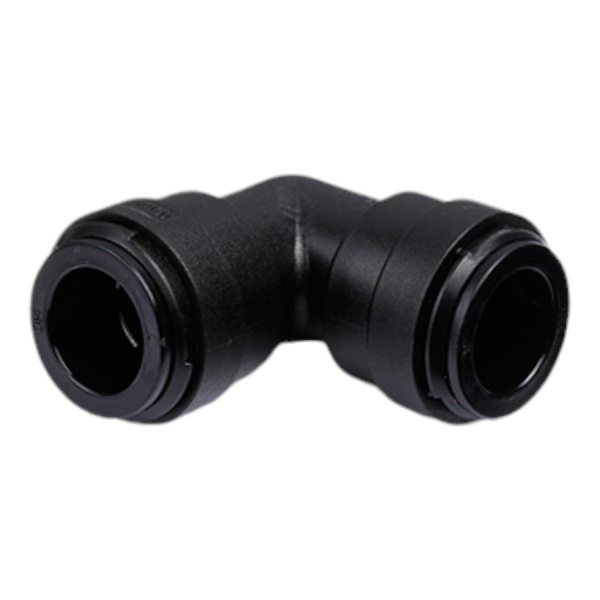 Produktbild von 6mm X 1/4 BSPT 90° Schwenkbogen – Nylon-Rohrverbinder Für Luftleitungen