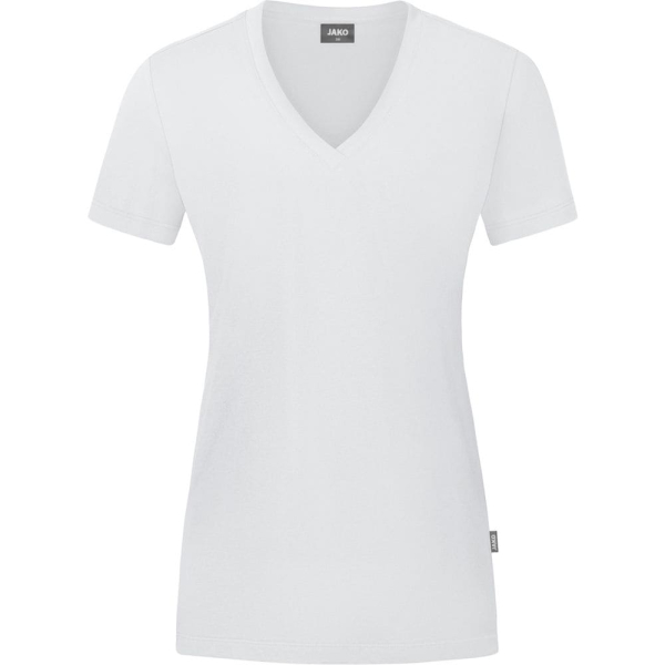 Jako - T-Shirt Damen Organic Baumwolle - weiß - Größe 42