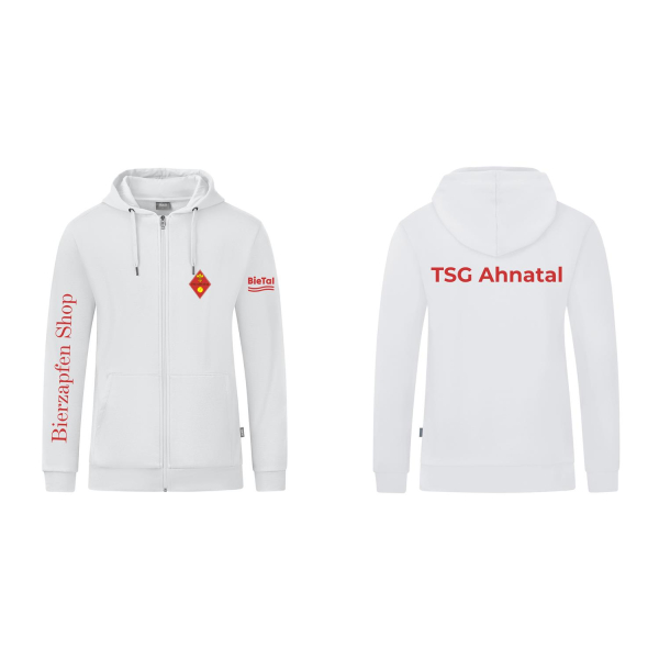 TSG Ahnatal - Kapuzenjacke Baumwolle - weiß - Größe 4XL