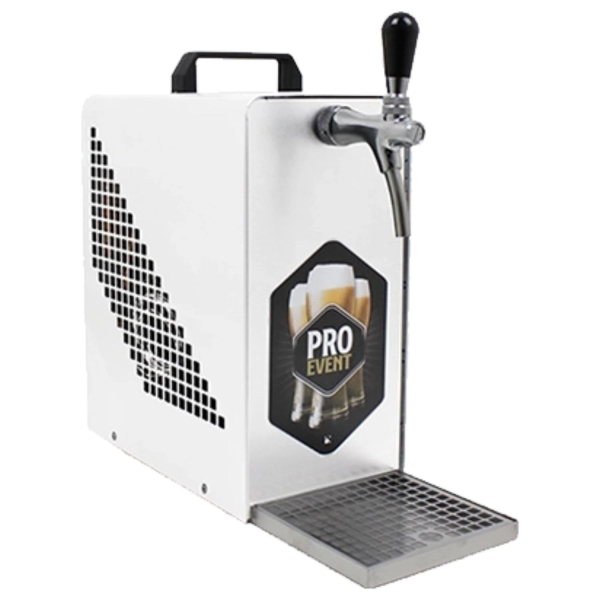 Oprema Bierkühler Bierzapfanlage Durchlauf Trockenkühler 30 Liter/h Edelstahl weiß