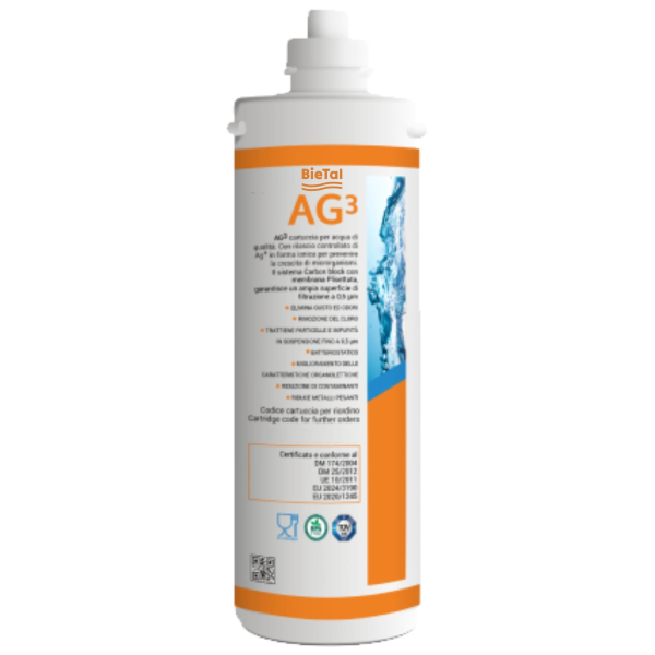 Filterpatrone BieTal® AG03 Wassersprudler Kaltgetränkeautomaten kompatibel mit 4C