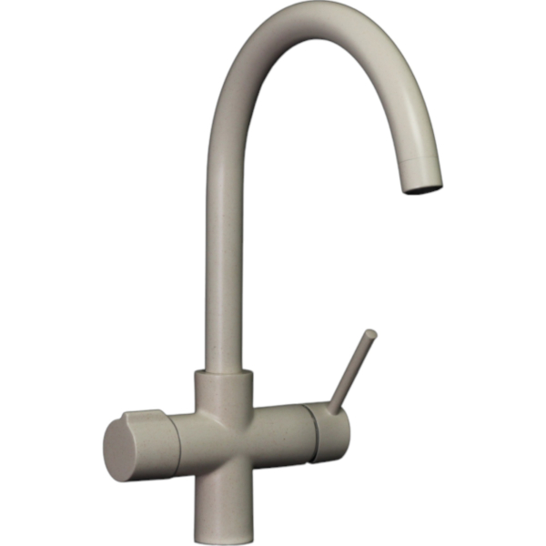Mischbatterie Küche BieTal® BT-504 5-Wege Wasserhahn Beige Granit C-Auslauf
