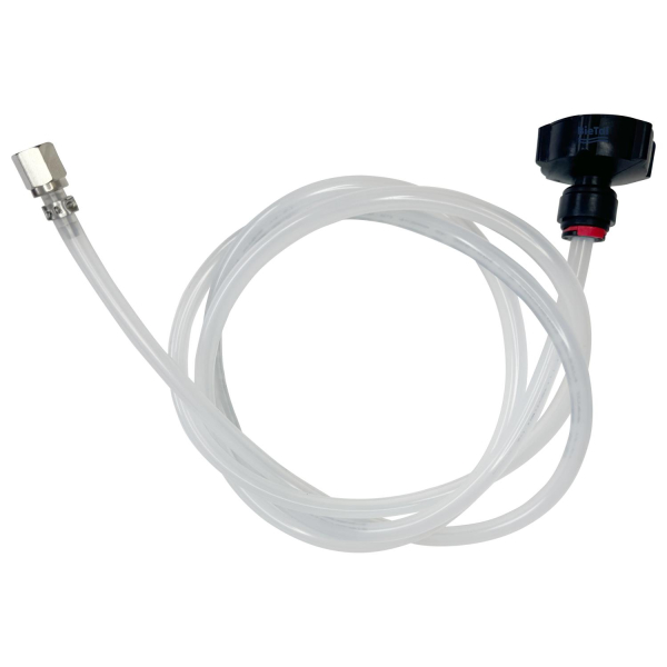 CO2 Leitung Schlauch für NC KEG 8x4mm komplett mit 3/4 Zoll Verschraubung