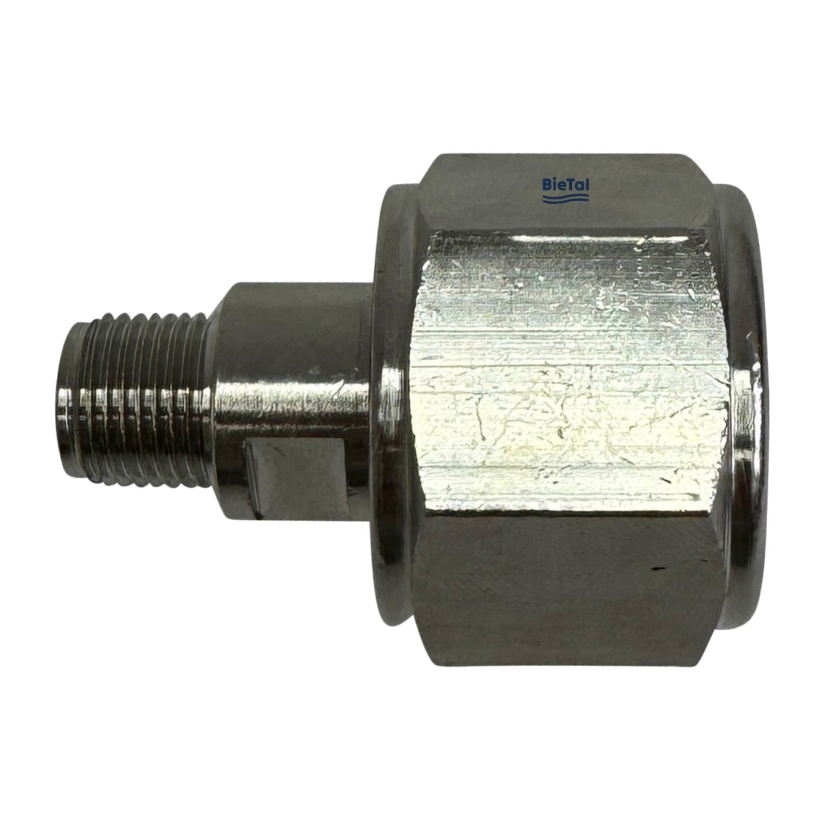 CO2 Hochdruckschlauch 100cm 1x SW-Mutter 1x Außengewinde