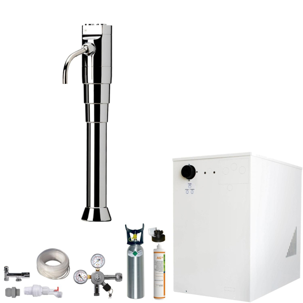 Wassersprudler BieTal® BT-30U Tafelwassergerät 3-Wege Puls flach Filter 2kg CO2