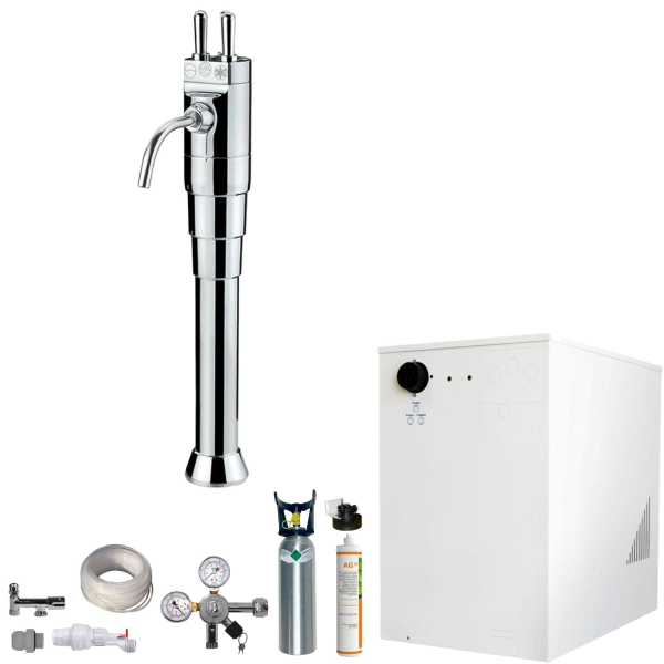 Wassersprudler BieTal® BT-30U Tafelwassergerät 3-Wege Classic Hebel Filter 2kg CO2