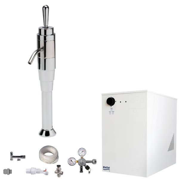 Wassersprudler BieTal® BT-30U Tafelwassergerät 3-Wege Schanksäule Joystick