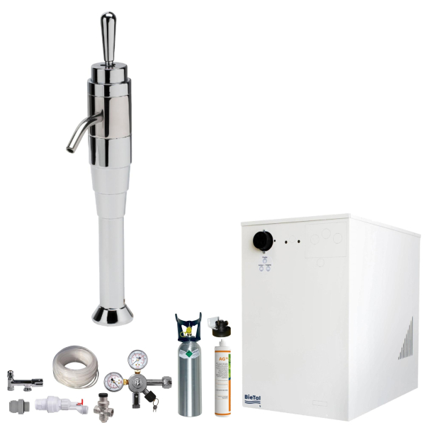 Wassersprudler BieTal® BT-30U Tafelwassergerät 3-Wege Joystick Filter 2kg CO2