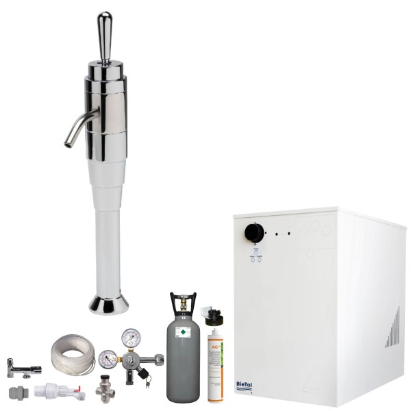 Wassersprudler BieTal® BT-30U Tafelwasser Gerät Anlage Joystick Filter 6kg CO2