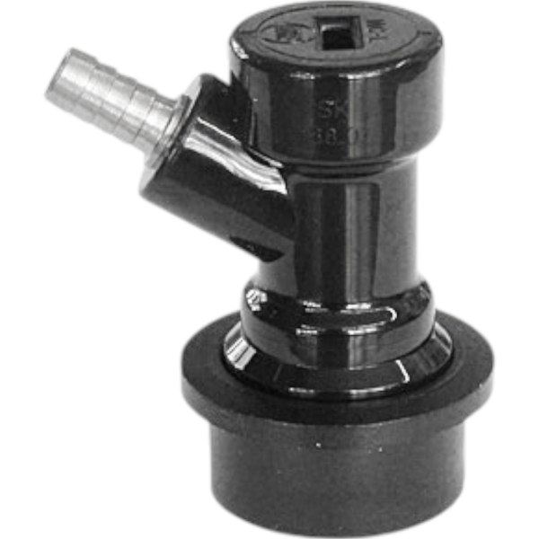Steckkupplung schwarz NC KEG Getränke - Nippel 7mm