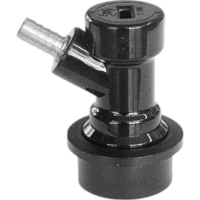 Steckkupplung schwarz NC KEG Getränke - Nippel 7mm