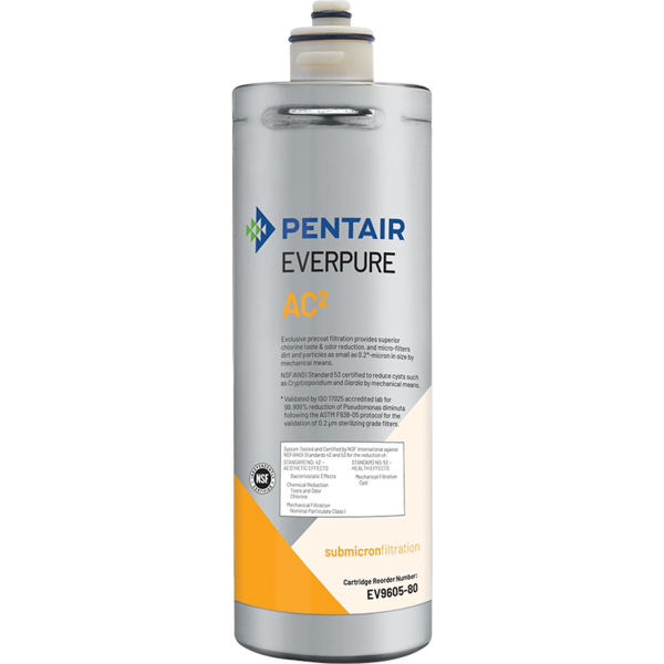 EVERPURE Filterpatrone AC2 für Tafelwasseranlagen - keimtötender Wirkung - EV960580