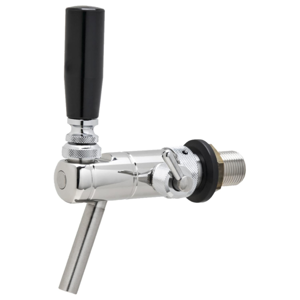 Raffeiner Junior Kompensator Schankhahn Edelstahl Hochglanz poliert 55mm Zapfhahn