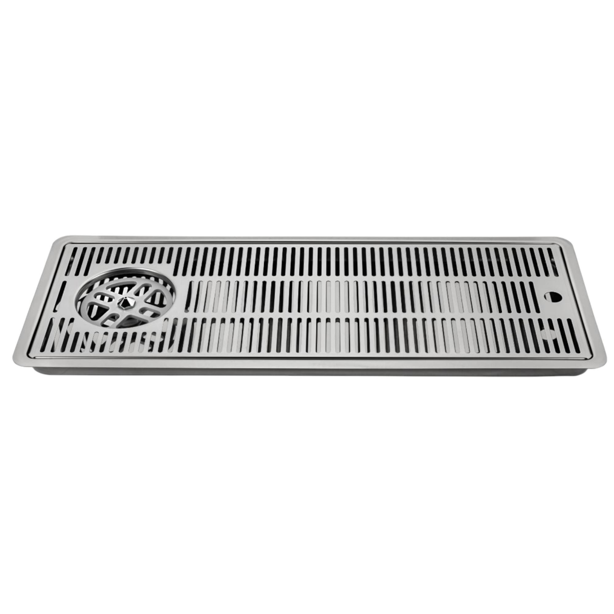 BieTal® Einbau Abtropf Schale Kasten 80x22cm Gläserdusche seitlich Ab