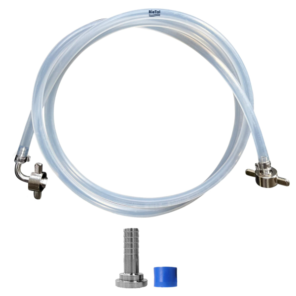 BieTal® Bierleitung 5m Bierschlauch mit TDS® Tüllen 7 mm Edelstahl für Zapfanlage