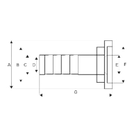 TDS® 7 mm Bier CO2 Tülle gerade...