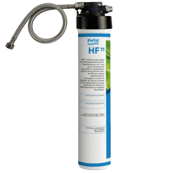 BieTal® Ultra Trinkwasserfilter System Carbon Block SET gegen Chlor Schwermetalle