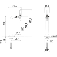 BieTal® Schanksäule Zapfsäule Gastro...