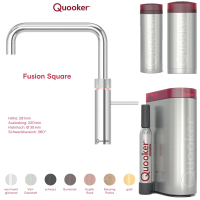 KONFIGURATOR - Quooker Fusion Square Wasserhahn zum...