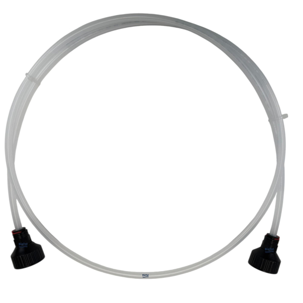 BieTal® CO2 Kohlensäure Leitung Schlauch 4mm komplett mit 3/4 Zoll Verschraubung