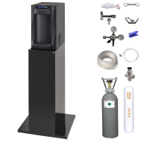 blupura Piccola 15 Fizz schwarz & Unterschrank...